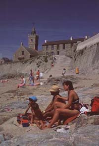 Porthleven Beach on the Lizard Peninsula - copyright P Watts 